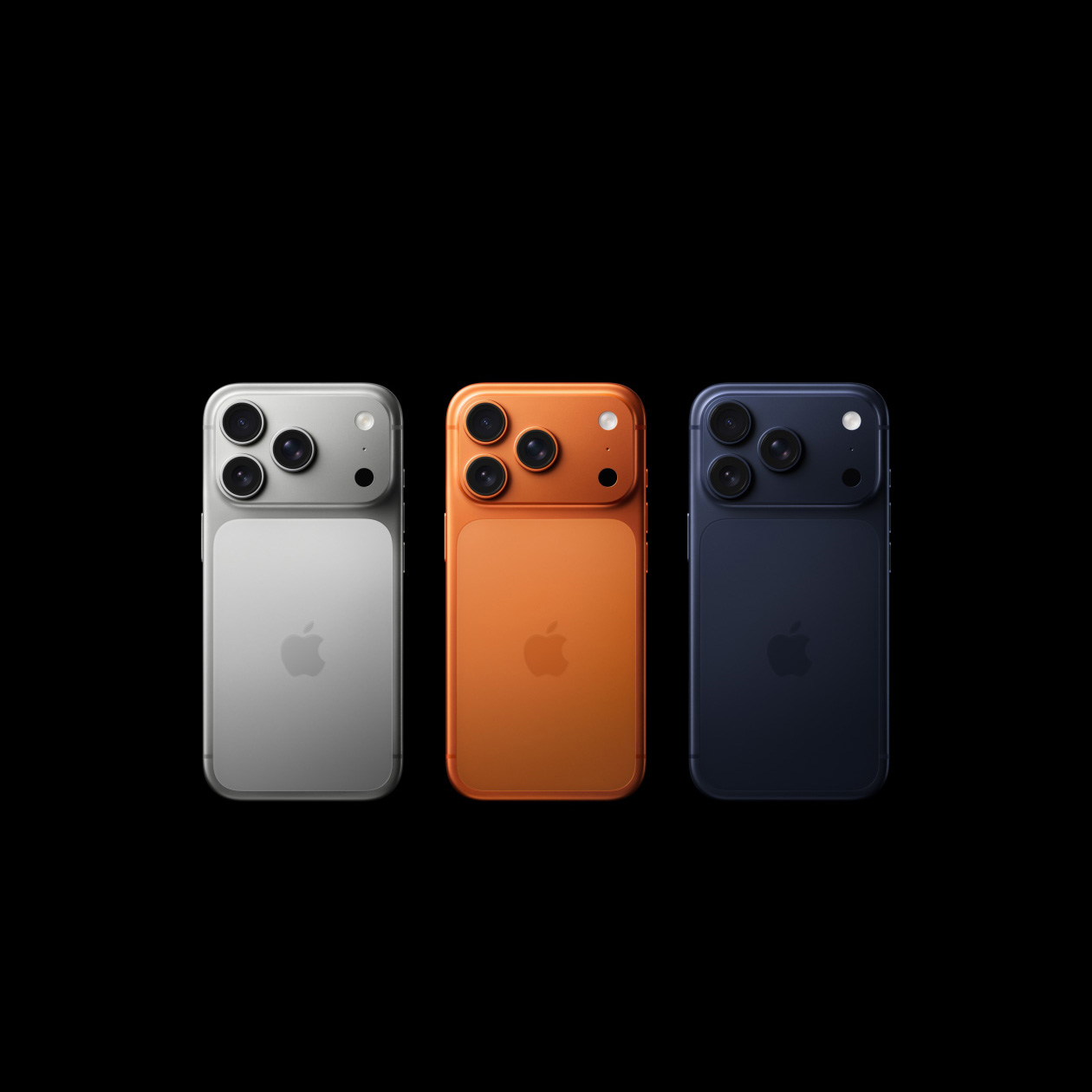 Apple iPhone 17 Pro finishes