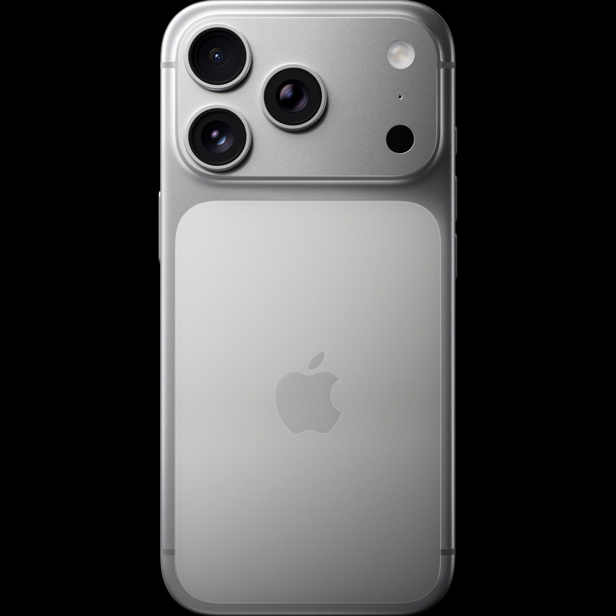 Apple iPhone 17 Pro camera system in silver