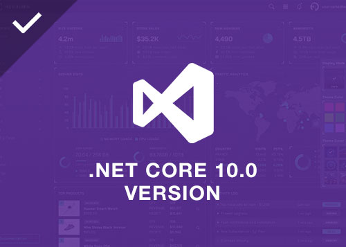 HUD - .NET Core 10.0 MVC Admin Template