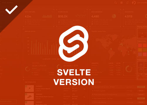HUD - Svelte Bootstrap Admin Template