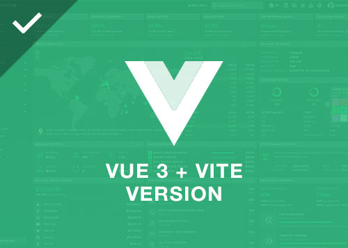 Quantum - Vue 3 Bootstrap 5 Admin Template
