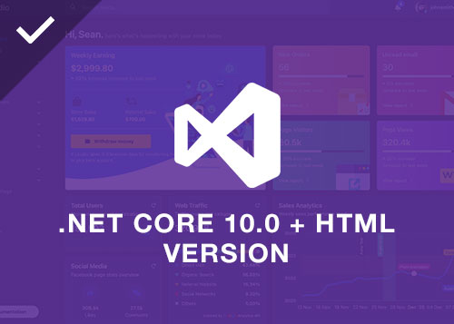 AspStudio - ASP.NET Core 10.0 MVC Bootstrap 5 Admin Template - 1